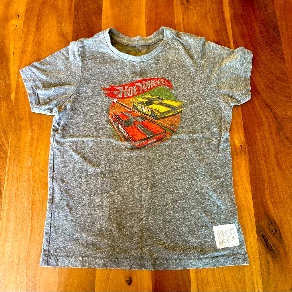 Retro Brand Hot Wheels Short Sleeve TShirt Size 7